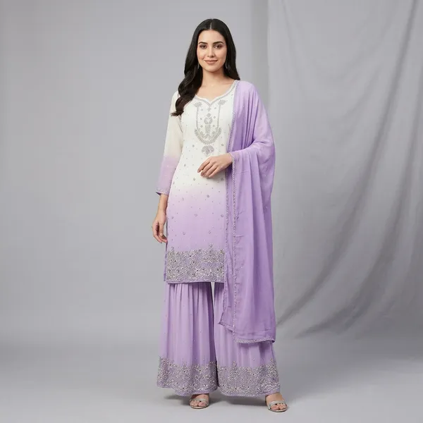 Purple_Georgette_Embellished_Sharara_Suit_Set_For_Women