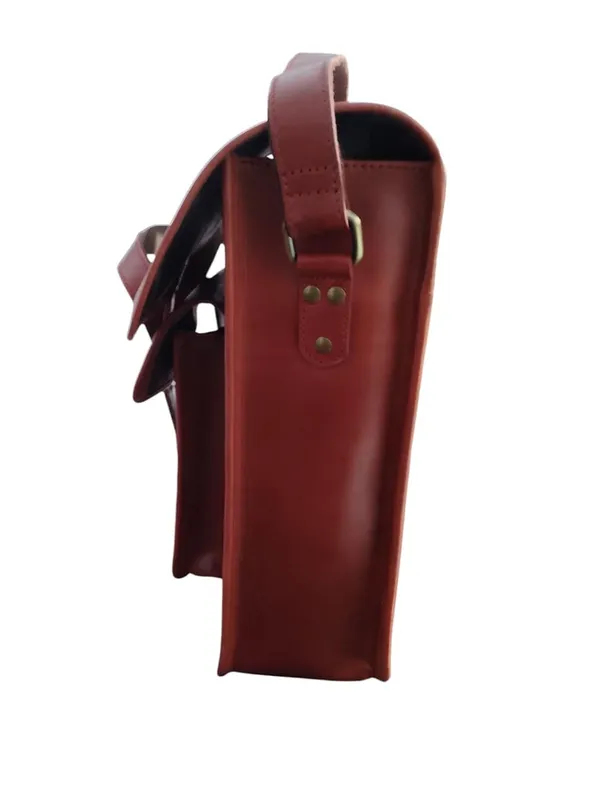 Brown_Buffalo_Leather_Crossbody_Messenger_Bag
