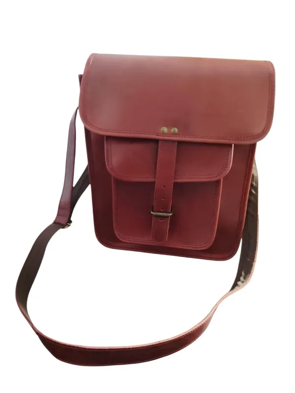 Brown_Buffalo_Leather_Crossbody_Messenger_Bag
