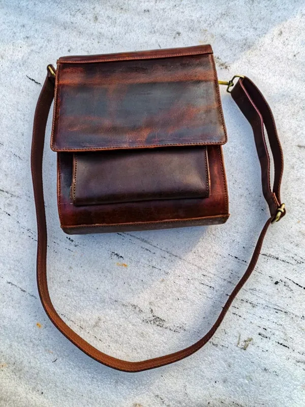 Brown_Buffalo_Leather_Crossbody_Messenger_Bag_For_Women