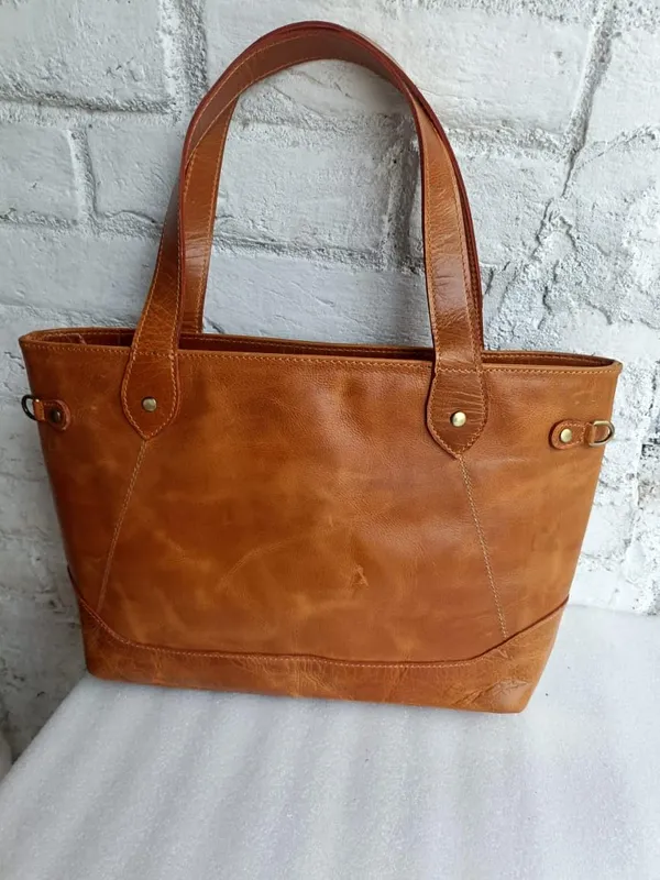 Brown_Pu_Leather_Spacious_Shoulder_Bag_For_Women