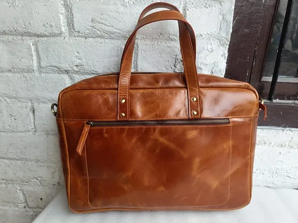 Brown_Buffalo_Leather_Laptop_Bag
