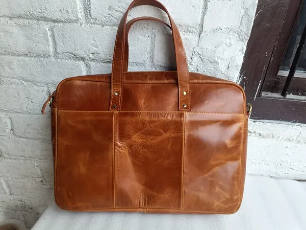Brown_Buffalo_Leather_Laptop_Bag