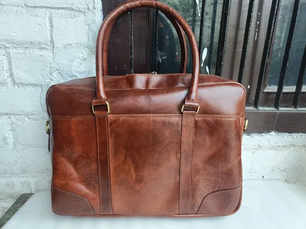 Brown_Buffalo_Leather_Laptop_Shoulder_Bag_For_Women