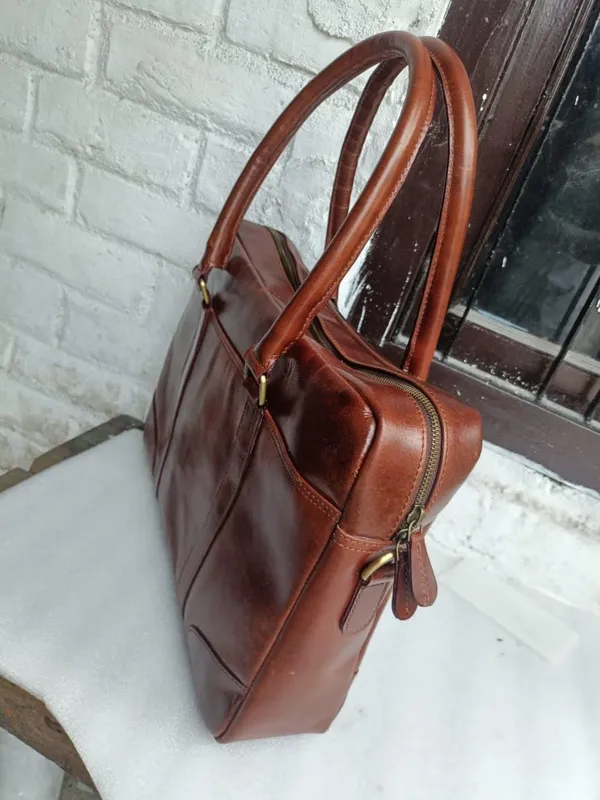 Brown_Buffalo_Leather_Laptop_Shoulder_Bag_For_Women