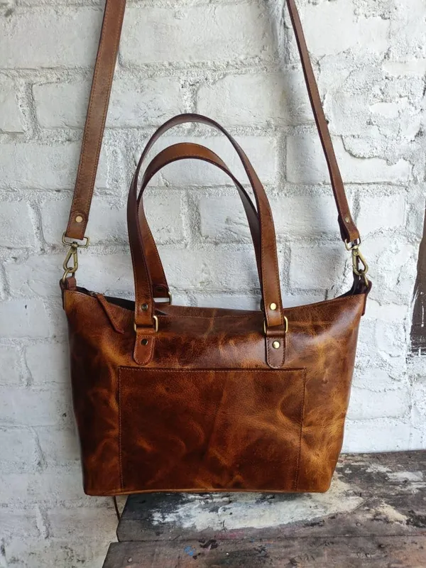 Brown_Pu_Leather_Spacious_Shoulder_Bag_For_Women