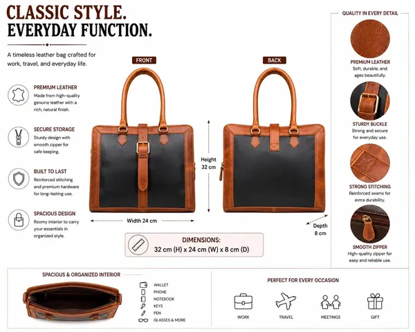 Black_Leather_Large_Capacity_Laptop_Tote_Bag_For_Women