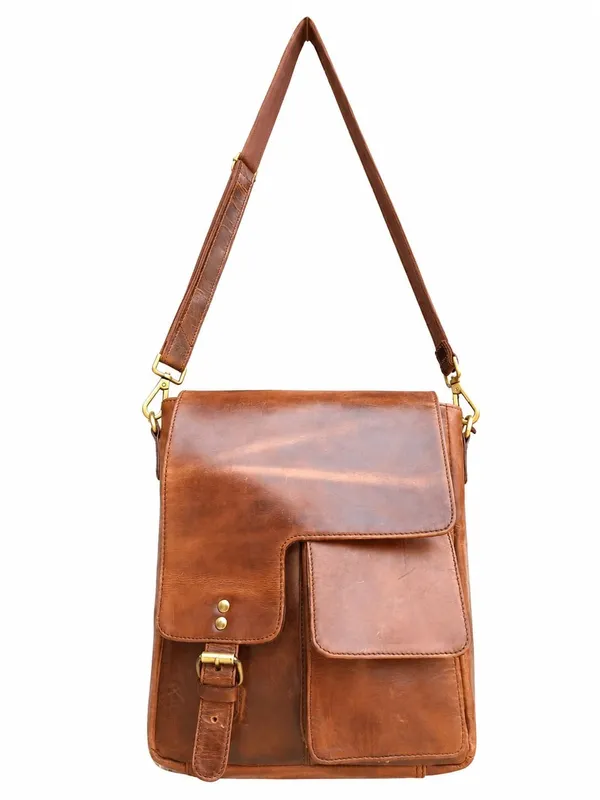 Brown_Leather_Crossbody_Shoulder_Messenger_Bag_For_Unisex
