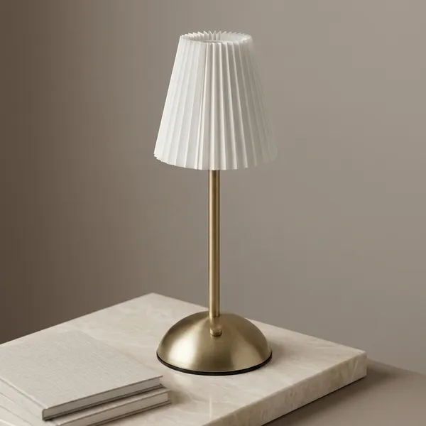 White_Metal_Premium_Design_Table_Lamp_For_Home_Decor