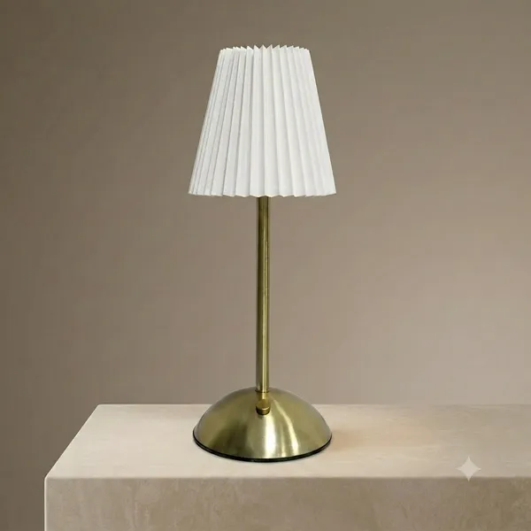 White_Metal_Premium_Design_Table_Lamp_For_Home_Decor