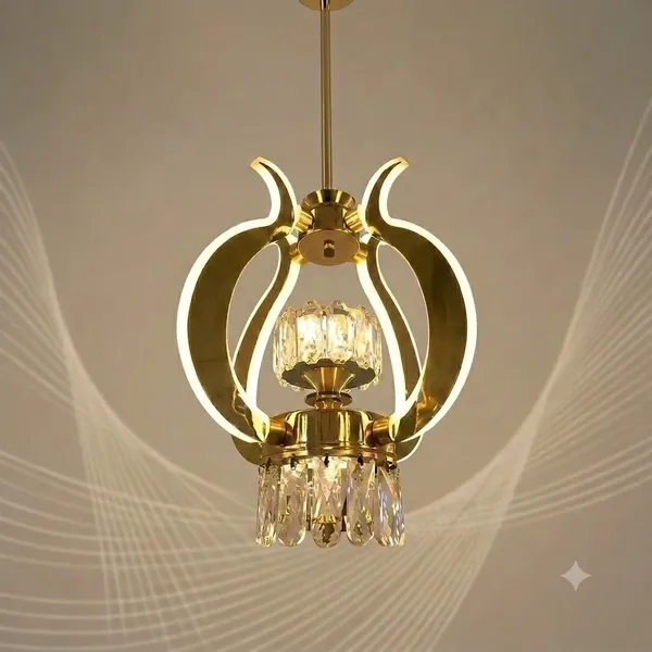 Gold_Metal_Premium_Design_Pendant_Light_For_Home_Decor