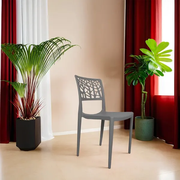Plastic_Modern_Grey_Cutout_Back_Stackable_Dining_Chair
