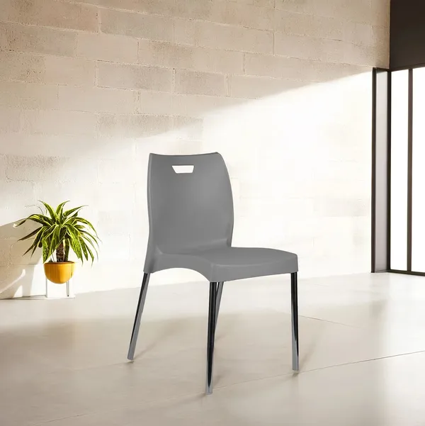 Plastic_Stackable_Cutout_Handle_Grey_Dining_Chair