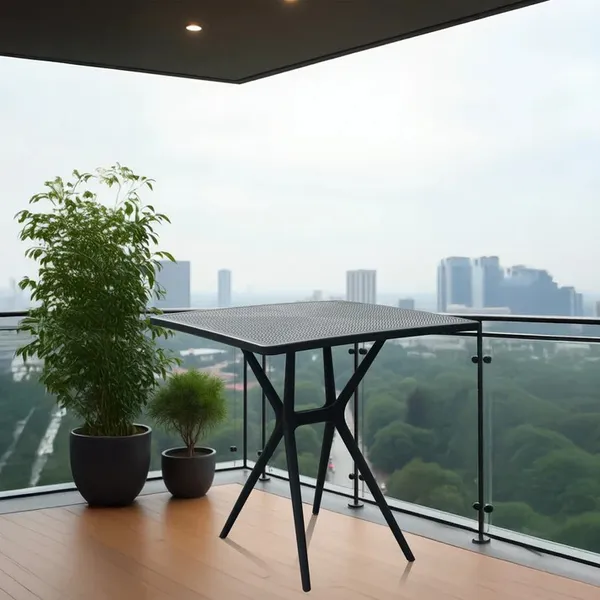 Metal_Modern_Textured_Top_Black_Outdoor_Folding_Table