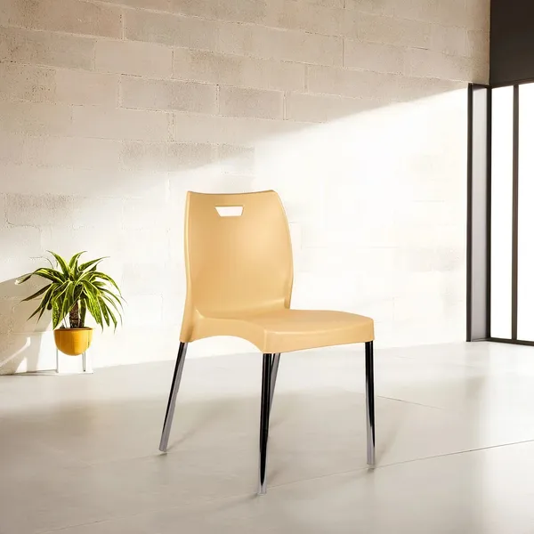 Plastic_Modern_Beige_Dining_Chair_With_Metal_Legs