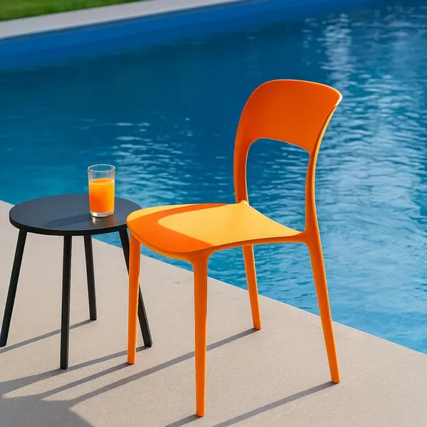 Plastic_Modern_Stackable_Orange_Outdoor_Chair