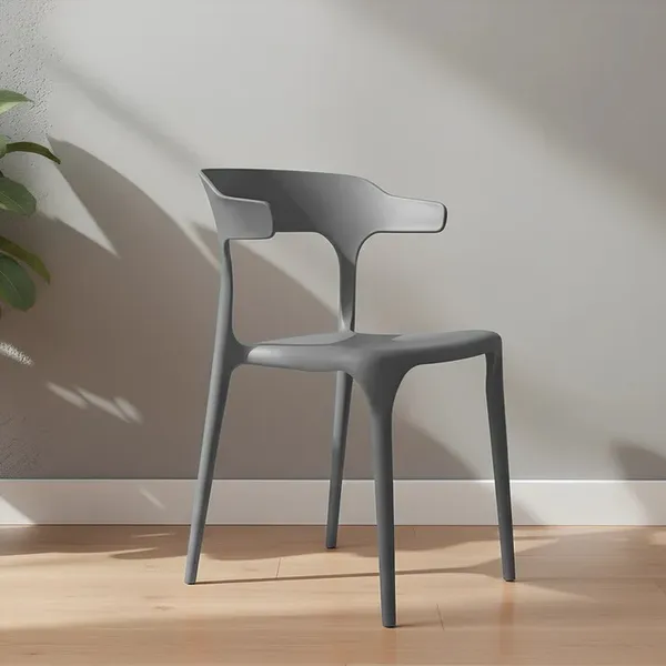 Plastic_Modern_Stackable_Grey_Dining_Chair