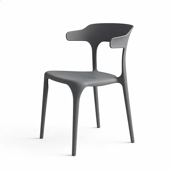 Plastic_Modern_Stackable_Grey_Dining_Chair