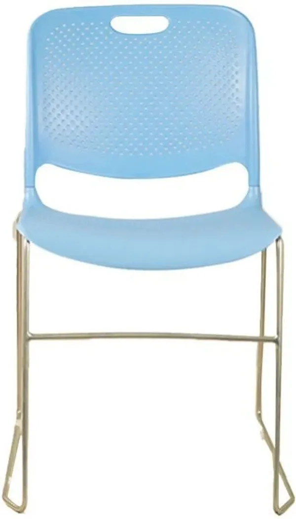 Plastic_Modern_Stackable_Blue_Metal_Frame_Chair