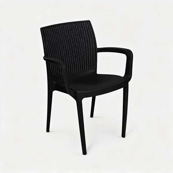 Plastic_Modern_Black_Indoor_Outdoor_Armchair
