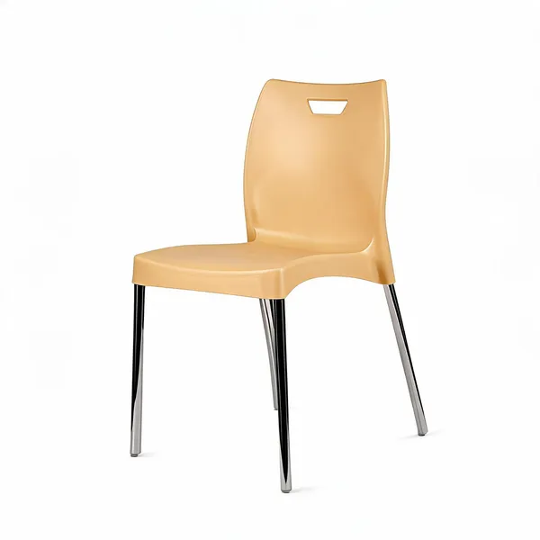 Plastic_Modern_Beige_Dining_Chair_With_Metal_Legs