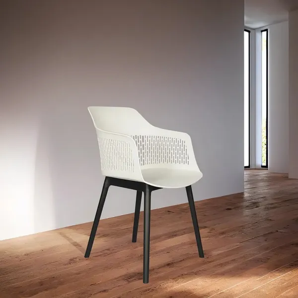 Plastic_Perforated_Back_White_Dining_Chair_With_Black_Legs