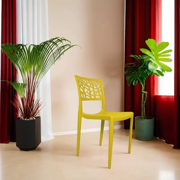 Plastic_Modern_Yellow_Dining_Chair