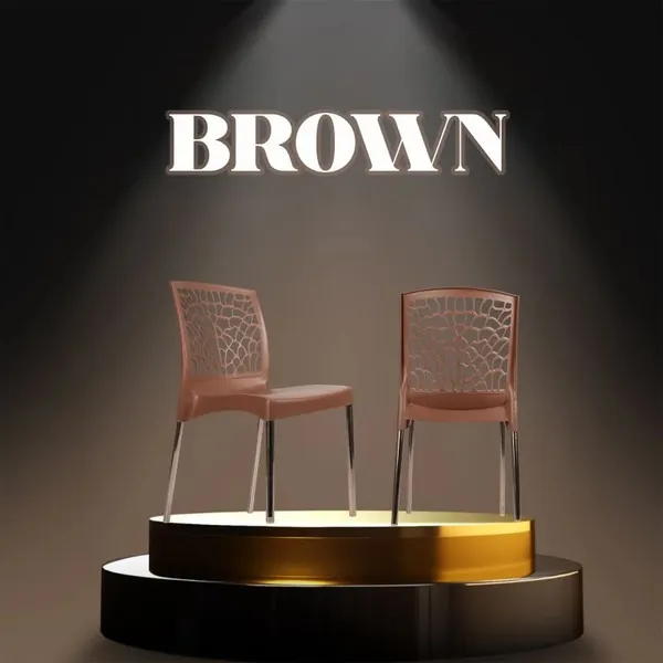 Plastic_Contemporary_Geometric_Brown_Dining_Chair