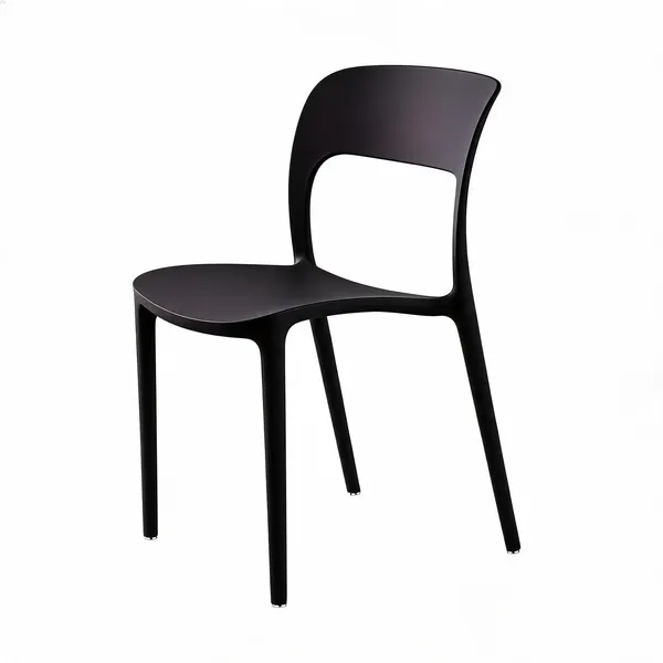 Plastic_Modern_Ergonomic_Black_Dining_Chair