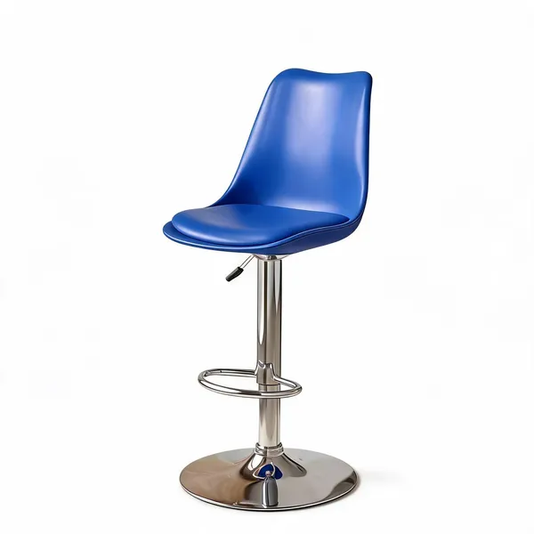 Plastic_Modern_Adjustable_Height_Blue_Bar_Stool
