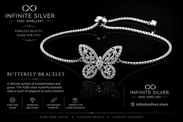 Silver_925_Sterling_Butterfly_Stone_Bracelet_For_Women