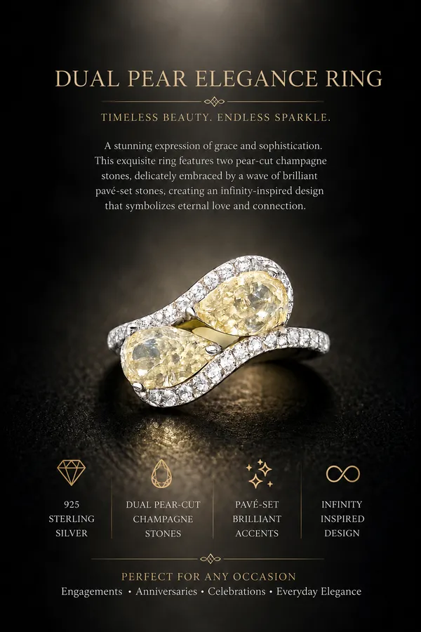 Silver_And_Yellow_Diamond_Studded_Bypass_Ring_For_Women