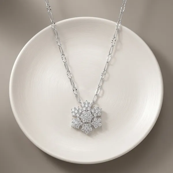 Silver_925_Sterling_Crystal_Snowflake_Pendant_Necklace_For_Women