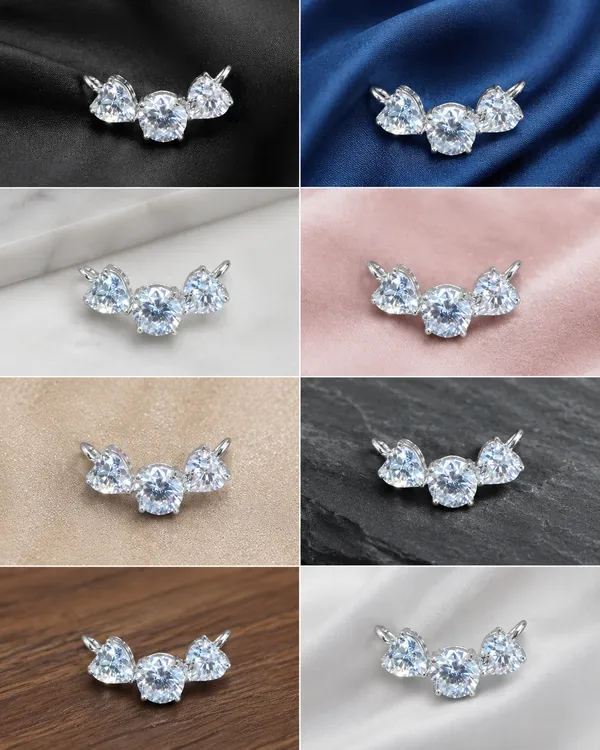 Silver_92.50_Elegant_Heart_Crystal_Pendant