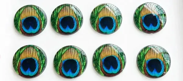 Pack_of_30_Peacock_Feather_Acrylic_UV_Print_Round_Embellishments