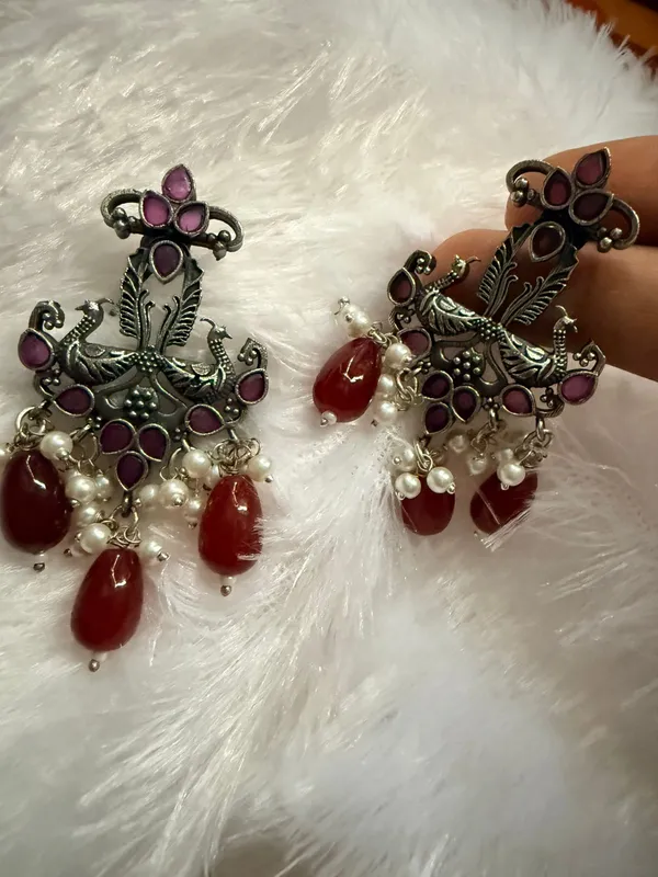 Multicolor_Oxidised_Premium_And_Fancy_Design_Drop_Earrings_For_Women