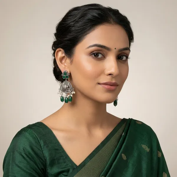 Silver_And_Green_Oxidised_Premium_And_Fancy_Design_Chandbali_Earrings_For_Women