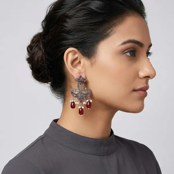 Multicolor_Oxidised_Premium_And_Fancy_Design_Drop_Earrings_For_Women