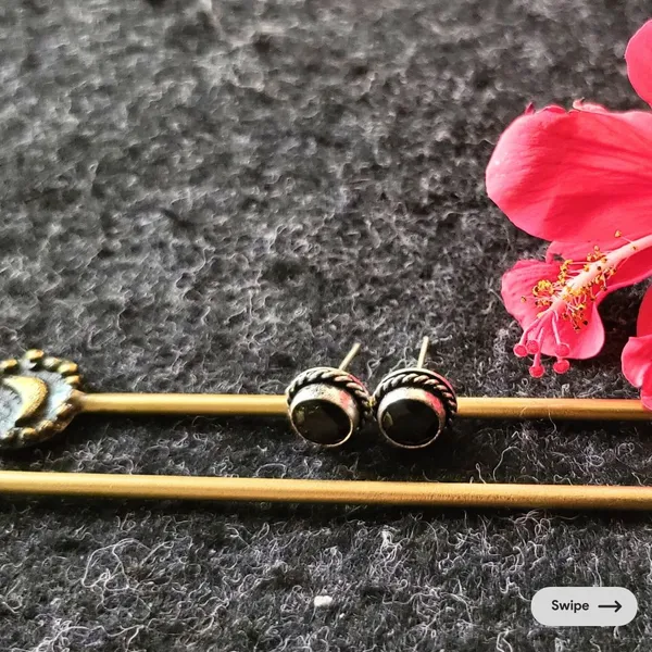Silver_Oxidised_Premium_And_Fancy_Design_Stud_Earrings_For_Women_Pack_Of_2