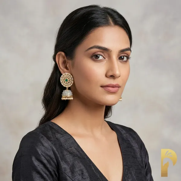 Gold_Alloy_Metal_Premium_And_Fancy_Design_Jhumka_Earrings_For_Women