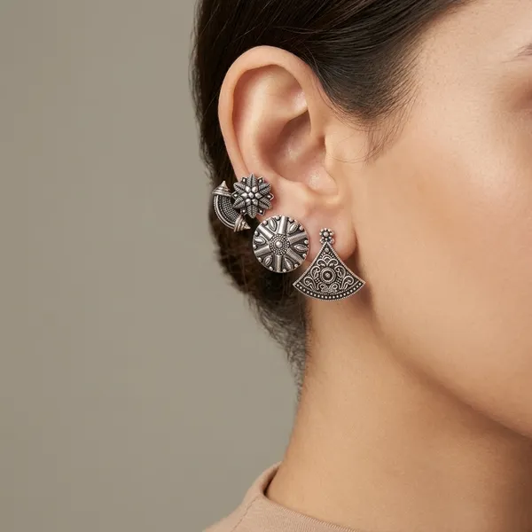 Silver_Oxidised_Premium_And_Fancy_Design_Stud_Earrings_For_Women_Pack_Of_3