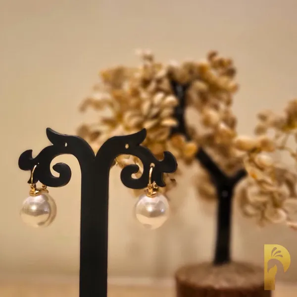 Gold_And_White_Alloy_Metal_Premium_And_Fancy_Design_Drop_Earrings_For_Women