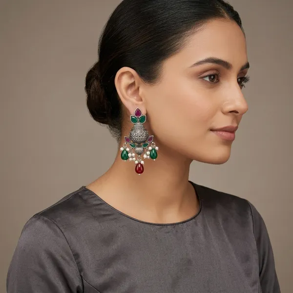 Multicolor_Oxidised_Premium_And_Fancy_Design_Jhumka_Earrings_For_Women