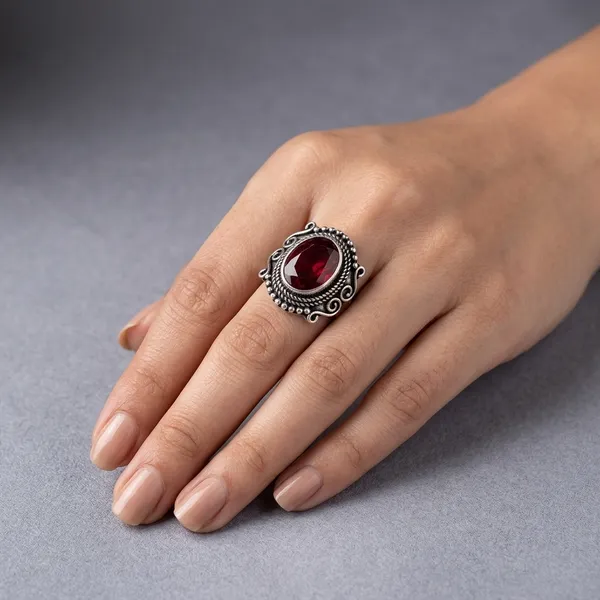 Silver_And_Red_Oxidised_Premium_And_Fancy_Design_Ring_For_Women