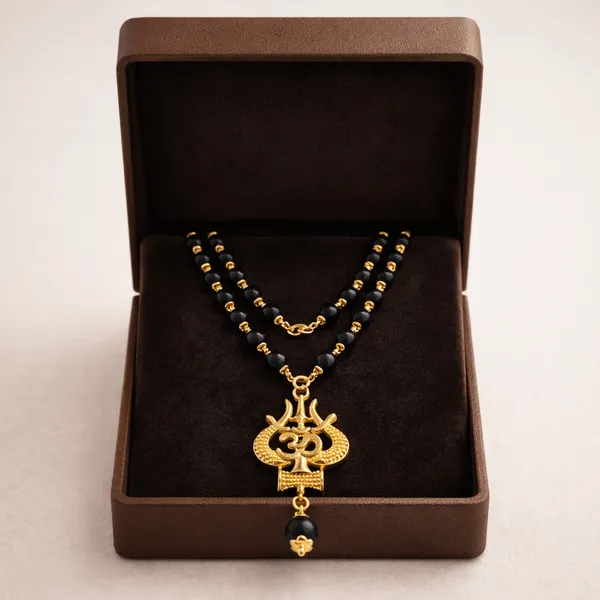 Premium_Black_Karungali_Mala_with_Gold_Om_Trishul_Pendant