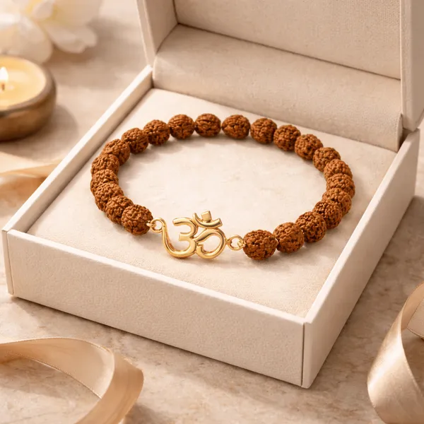 Brown_Rudraksha_Bead_Bracelet_With_Om_Charm