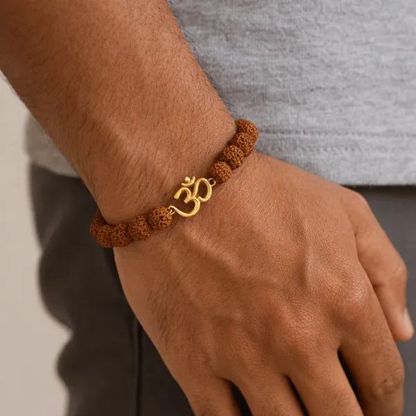 Brown_Rudraksha_Bead_Bracelet_With_Om_Charm