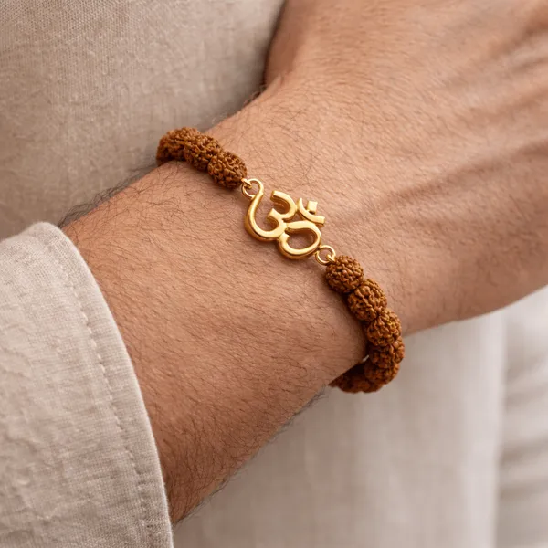 Brown_Rudraksha_Bead_Bracelet_With_Om_Charm