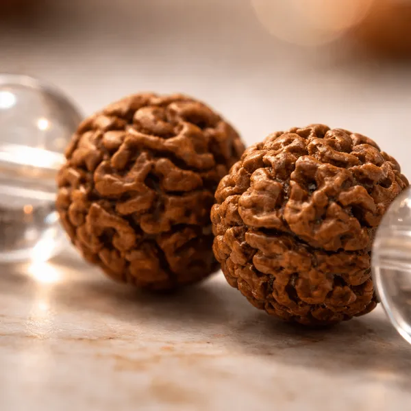 Brown_Rudraksha_Clear_Quartz_Bead_Spiritual_Bracelet_For_Meditation