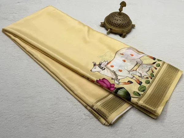 Off_White_Kamdhenu_Motif_Crepe_Soft_Silk_Saree_With_Zari_Border